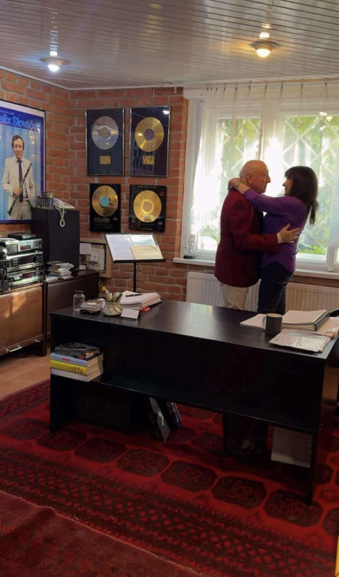 FOTO: Felix Slováček a Dagmar Patrasová působili zamilovaně. – stránka 1