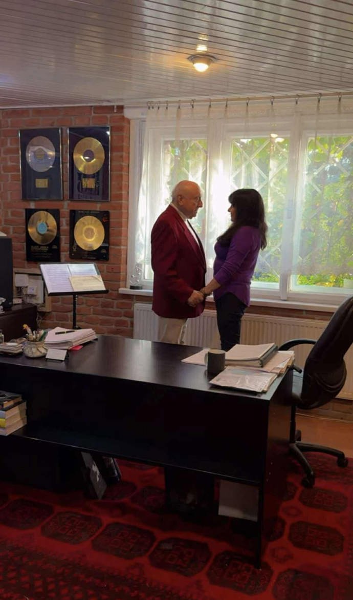 FOTO: Felix Slováček a Dagmar Patrasová se objeví ve videklipu.