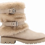 Nízké kozačky s umělou kožešinou, Deichmann, 1399 Kč