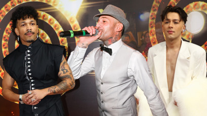 FOTO: Sámer Issa si pustil pusu na špacír.