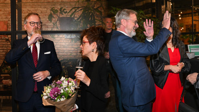 FOTO: Rozjetý Petr Fiala