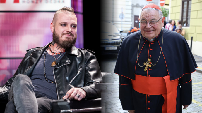 FOTO: Kuba Ryba se vyjádřil ke smrti kardinála Duky.