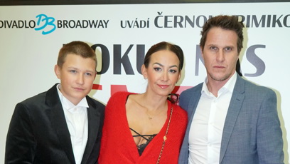 FOTO: Dorazila i Agáta Hanychová s rodinou.