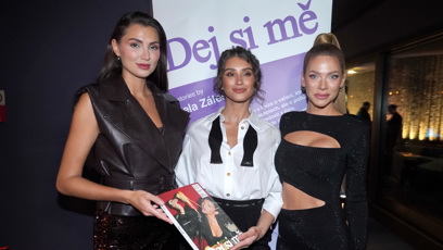 FOTO: Karolína Kopíncová, Daniela Zálešáková a Andrea Verešová.