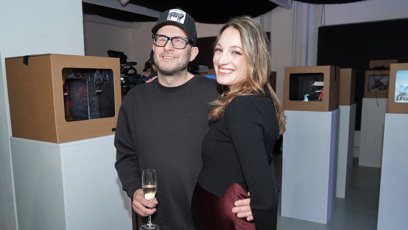 FOTO: Tomáš Břínek s partnerkou.