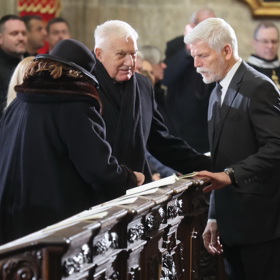 Pert Pavel a Václav Klaus.