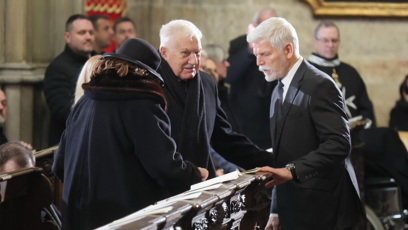 FOTO: Pert Pavel a Václav Klaus.