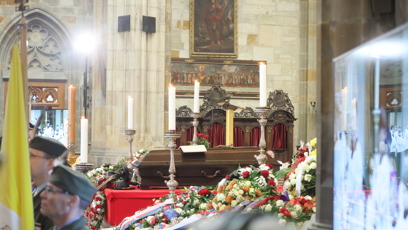 FOTO: Pohřeb Dominika Duky.