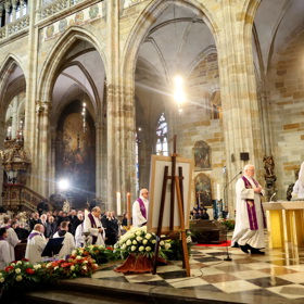 Pohřeb kardinála Dominika Duky.