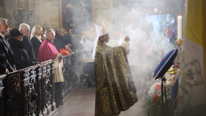 FOTO: Pohřeb Dominika Duky v katedrále svatého Víta.