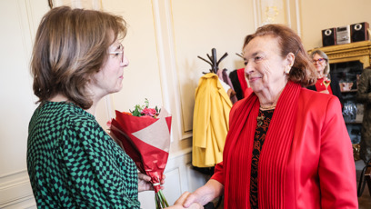 FOTO: Bývalá první dáma Livia Klausová oslavila 82. narozeniny.