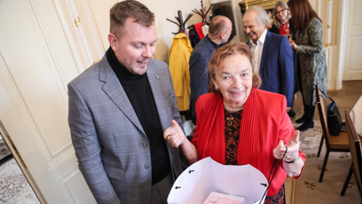 FOTO: Bývalá první dáma Livia Klausová oslavila 82. narozeniny.