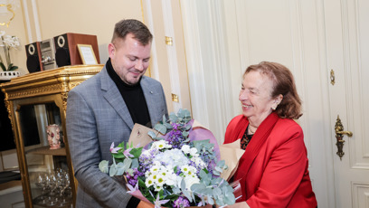 FOTO: Bývalá první dáma Livia Klausová oslavila 82. narozeniny.