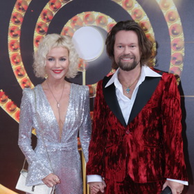 Karin Babinská a Richard Krajčo na předávání cen Český slavík 2025.