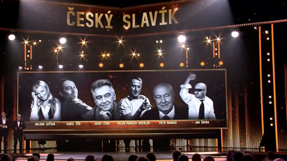 FOTO: Takto TV Nova prezentovala na Českém slavíku 2025 hudebníky, kteří nás opustili v posledním roce.