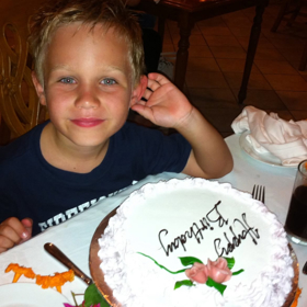 Jakub Mareš v dětství. 