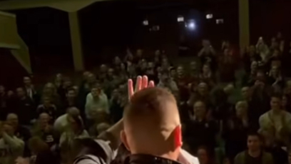 FOTO: Tomáš Řepka sklidil velký potlesk.