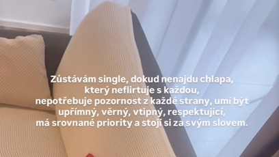 FOTO: Sabina Pšádová popsala svého ideálního partnera.