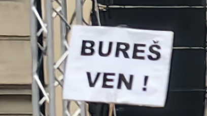 FOTO: Demonstrace pořádaná spolkem Milion chvilek pro demokracii.