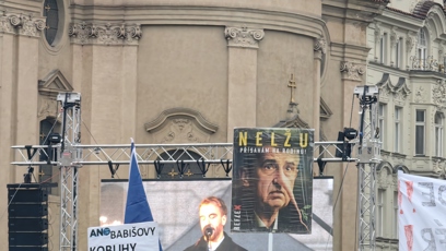 FOTO: Demonstrace pořádaná spolkem Milion chvilek pro demokracii.