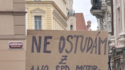 FOTO: Demonstrace pořádaná spolkem Milion chvilek pro demokracii.