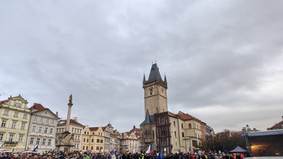 FOTO: Demonstrace pořádaná spolkem Milion chvilek pro demokracii.