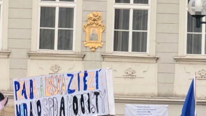 FOTO: Demonstrace pořádaná spolkem Milion chvilek pro demokracii.