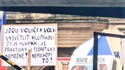 FOTO: Demonstrace pořádaná spolkem Milion chvilek pro demokracii.