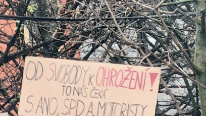 FOTO: Demonstrace pořádaná spolkem Milion chvilek pro demokracii.