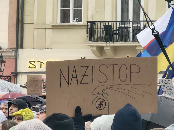 FOTO: Demonstrace pořádaná spolkem Milion chvilek pro demokracii. – stránka 1