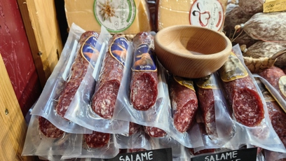 FOTO: Vánoční trhy na náměstí Míru nabízí i italské speciality.