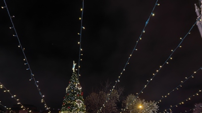 FOTO: Vánoční trhy na náměstí Míru.