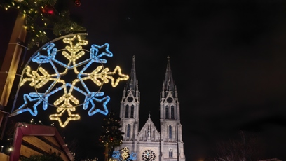 FOTO: Vánoční trhy na náměstí Míru.