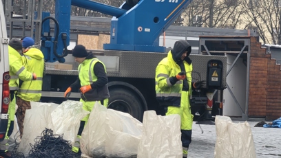 FOTO: Vánoční strom na Staroměstském náměstí.