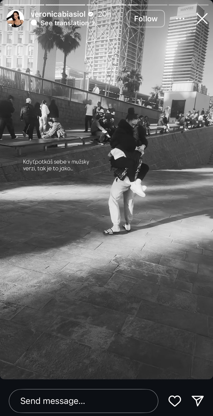 FOTO: Veronica Biasiol je zamilovaná do Matěje Dejdara. – stránka 1