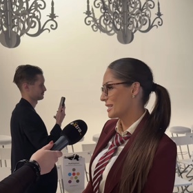 Týnuš Třešničková během rozhovoru pro eXtra.cz. 