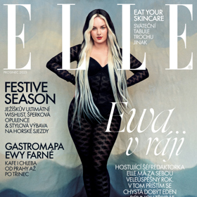 Ewa Farna na obálce ELLE. 
