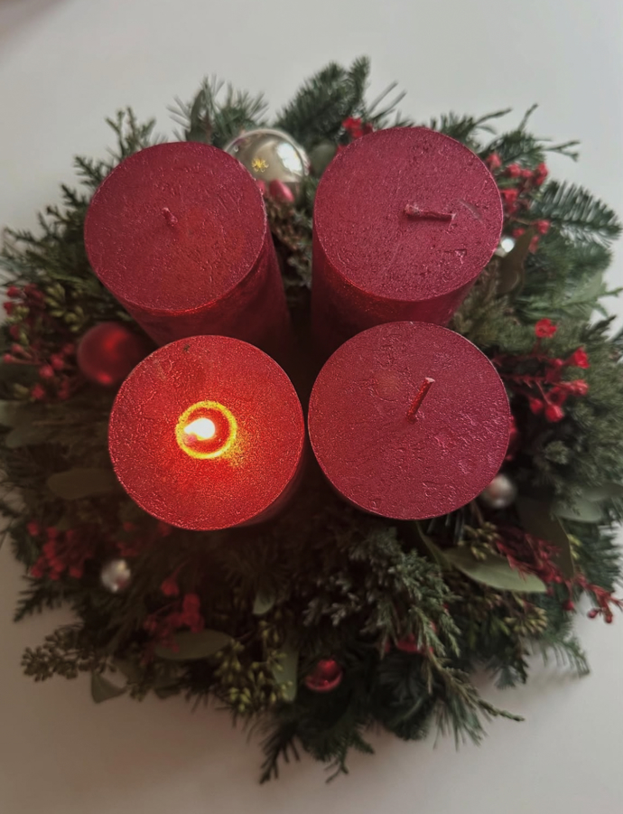 FOTO: Monika Absolonová ukázala věnec.