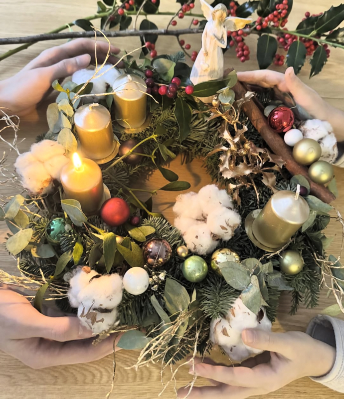 FOTO: Laďka Něrgešová ukázala věnec.