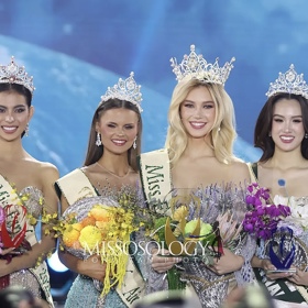 Natálie Puškinová a vicemiss.