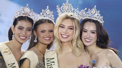 FOTO: Natálie Puškinová s ostatními Vicemiss.