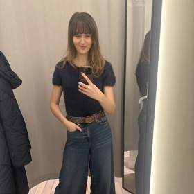 Módní redaktorka Monika narazila i na hebké kousky s chlupatým efektem.