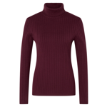 Vínová je nespornou královnou podzimu. A v podobě žebrovaného roláku působí sofistikovaně a noblesně. Tento kousek seženete u značky Tchibo za 749 Kč.