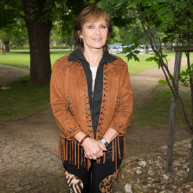 Olga Matušková přijela minulý měsíc na šestnáct dní do Prahy.