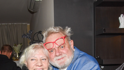 FOTO: Václav Upír Krejčí s Marií Pojkarovou.