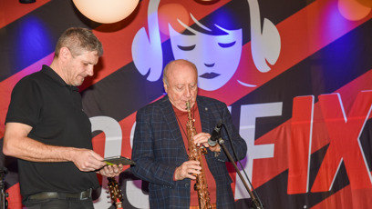 FOTO: Felix Slováček na akci vystoupil.