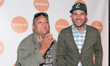 Moderátorská dvojice Patrik Hezucký a Leoš Mareš.