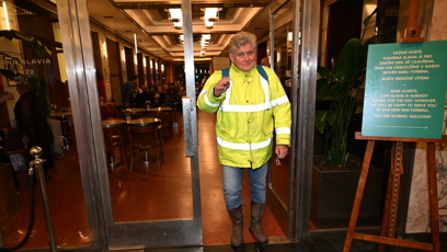 FOTO: Miroslav Hanuš na udílení Ceny Thálie 2025.