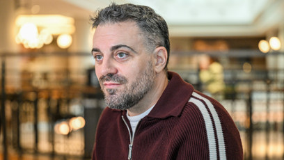 FOTO: Britský spisovatel Robert Bryndza představil v Praze svou novou knihu.