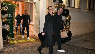 FOTO: Monika Absolonová byla vysmátá.